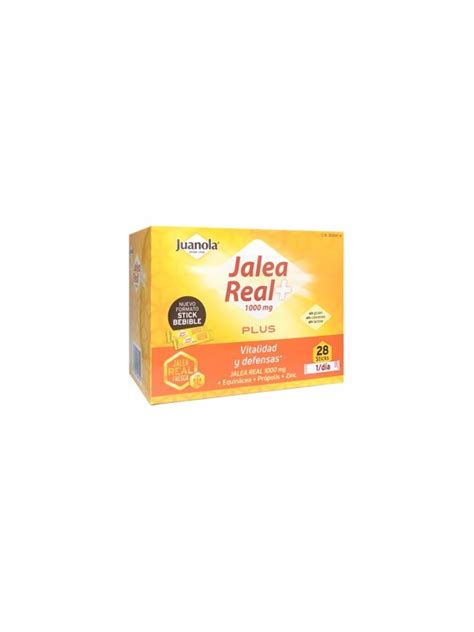 JUANOLA JALEA REAL PLUS 1000 MG 28 STICKS