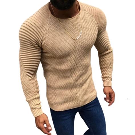 Mens Slim Fit Sweater Visible Variety