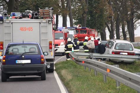 Wypadek Na Dk Poszkodowane Dwie Osoby W Tym Dziecko