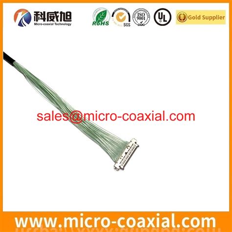 Custom Fi S S Micro Flex Coaxial Cable Assembly I Pex T Edp