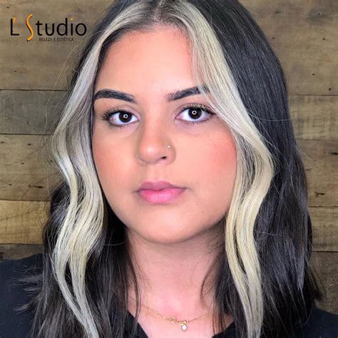 Mecha Ou Mexa De Cabelo - Mecha Loira na Frente do Cabelo: Ideias de Loiro e Colorido