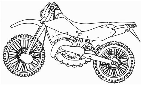 Desenho De Motos Para Colorir E Imprimir - 10