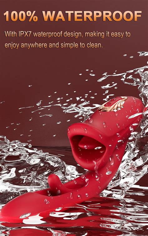 G Spot Vibrator Adult Sex Toys For Women Tongue Rose Sex Toy Dildo