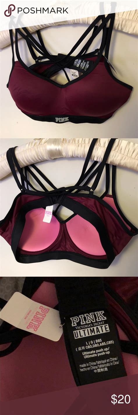 Pink Victorias Secret Ultimate Push Up Bra Nwt Push Up Bra Victoria