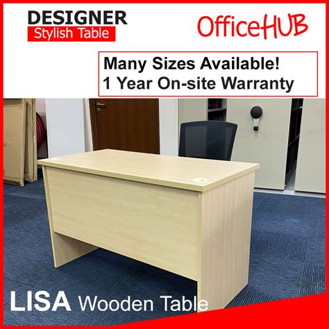 Lisa Work Table Study Table Wooden Table Free Standing Table