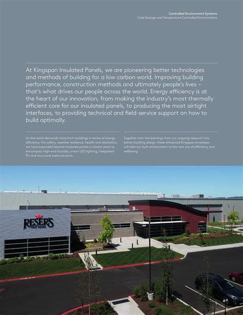 Kingspan Catalogs Controlled Environment Systems Arcat