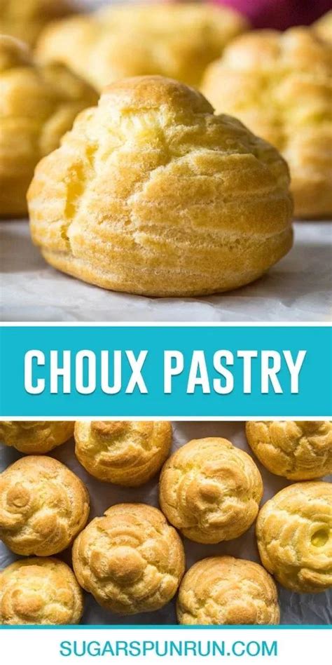 Choux Pastry Pâte à Choux Cream Puff Recipe Baking Recipes Uk