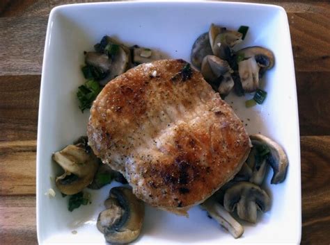 Pork Chops With Beer Mushroom Sauce Recipe