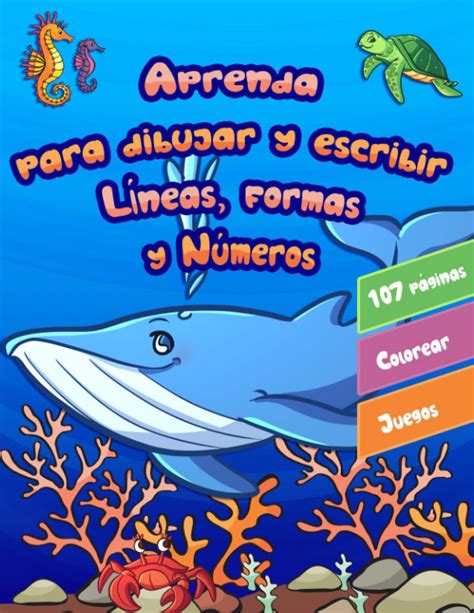 Buy Aprender A Trazar Y Escribir Líneas Formas Y Números Cuaderno De Ejercicios Para Aprender