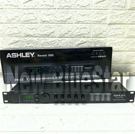 Jual Effect Vokal ASHLEY Reverb 1000 Original Produk Reverd1000 Di