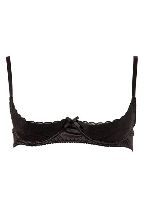 Soutien Gorge Redresse Sein Demi Bonnet Noir A Mes Amours