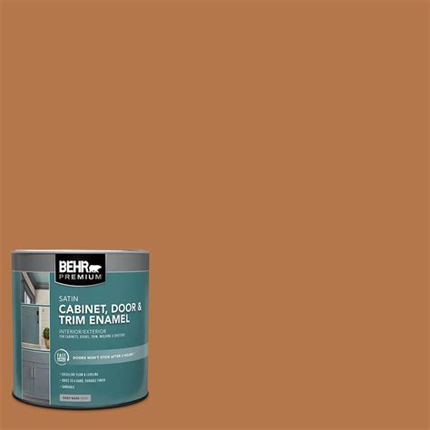 BEHR PREMIUM 1 Qt SC 533 Cedar Naturaltone Satin Enamel Interior