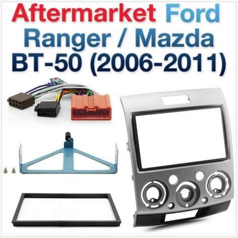 Double Din Radio Stereo For Ford Everest Ranger Mazda Bt Dash Kit