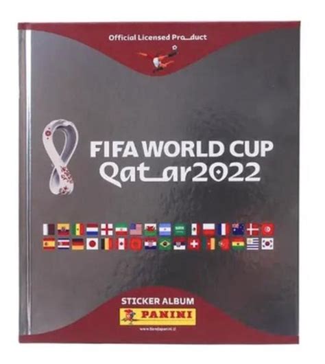 Lbum Copa Do Mundo Capa Dura Prata Qatar Oficial Panini Lbum