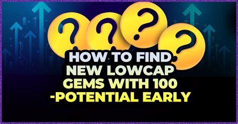 How To Find New Lowcap Gems With 100X Potential Early Altcoin Buzz