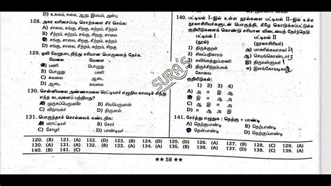 TNPSC GROUP 2 AND 2A YEAR OF QUESTION 2009 SUBJECT POTHU TAMIL GK MATHS