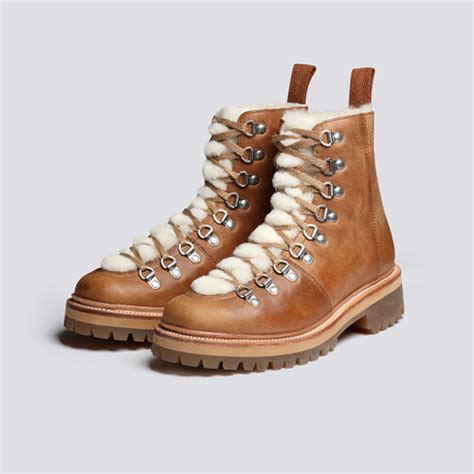 Nanette Womens Hiker Boots On Vibram Sole Grenson