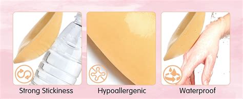 Nimiah Double Sided Sticky Bra Inserts Ultra Instant Lift Sticky Bikini Inserts Push Up