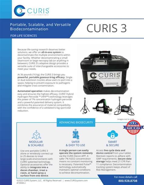 Curis Decontamination System Dai Scientific