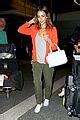 Jessica Alba Makes A Red Hot Arrival At LAX Airport Photo Jessica Alba Photos Just