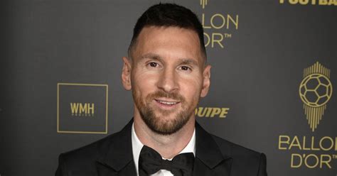 Lionel Messi Ballon dOr masculin Photocall des lauréats de la