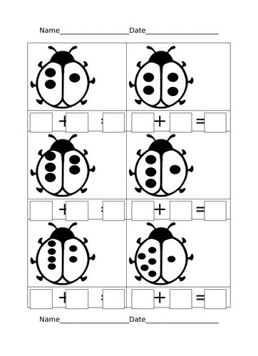 Ladybird Addition | Teaching Resources