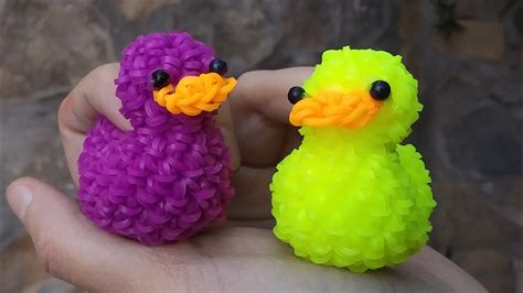 Updated Loomigurumi Rubber Duck Tutorial Rainbowloom YouTube