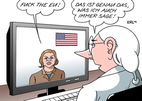 Fuck The EU Von Erl Politik Cartoon TOONPOOL