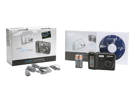 SAMSUNG S730 Black 7.2 MP Digital Camera - Newegg.com