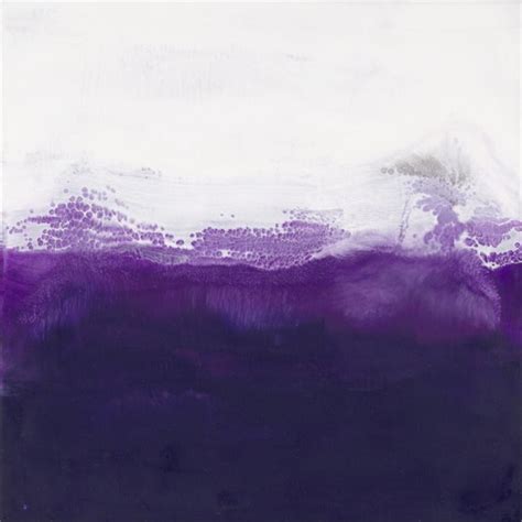 Giant Art 72x72 Purple Fine Art Giant Canvas Print In White