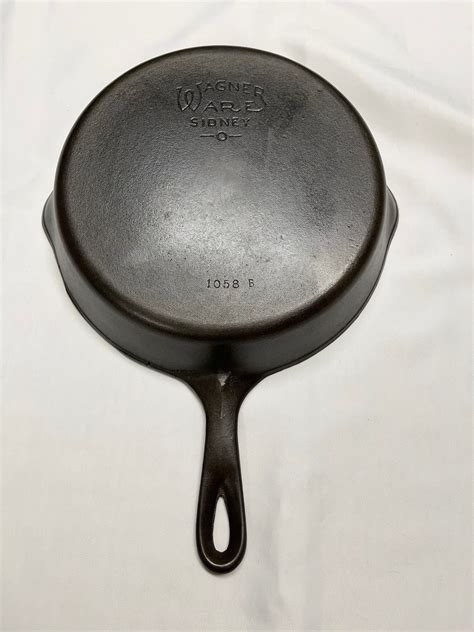 Wagner Sidney 8 1058 Cast Iron Skillet Etsy