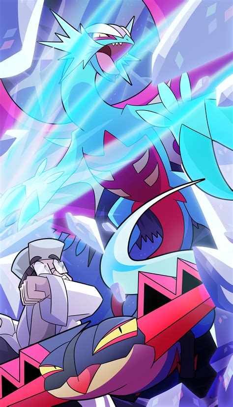 artstation poke lab roaring moon