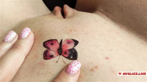 Try On Temporary Tattoo On Pussy Hot Sticker Tattoo Babe Babe Porn XHamster