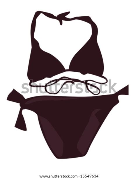Bikini Vector Illustration Stock Vector Royalty Free Shutterstock