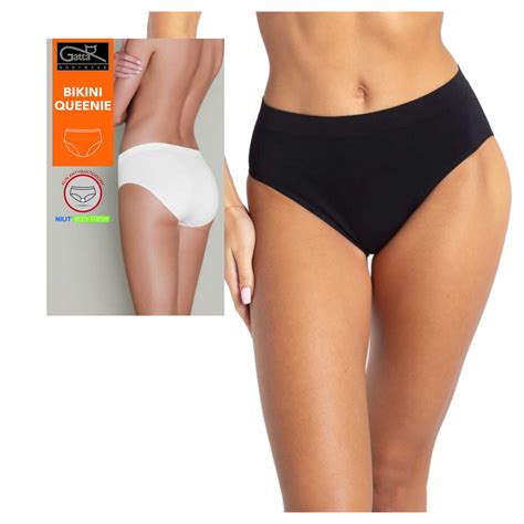 Gatta Figi Bikini Queenie Bezszwowe Czarny M Cena Opinie Majtki