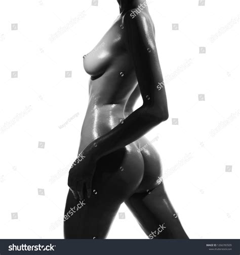 Fashion Photo Sexy Woman Beautiful Nude Stock Photo 1266783505