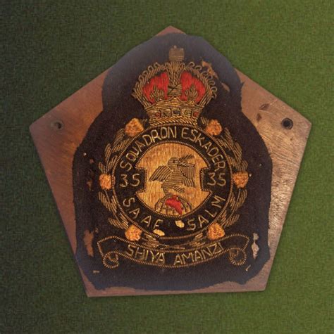 sawwbg saaf  squadron blazer badge warstore