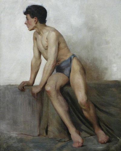 Henry Scott Tuke Seated Nude Study Tumbex