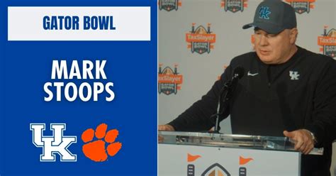 Watch Mark Stoops Coordinators Players After Kentucky S Loss To Clemson