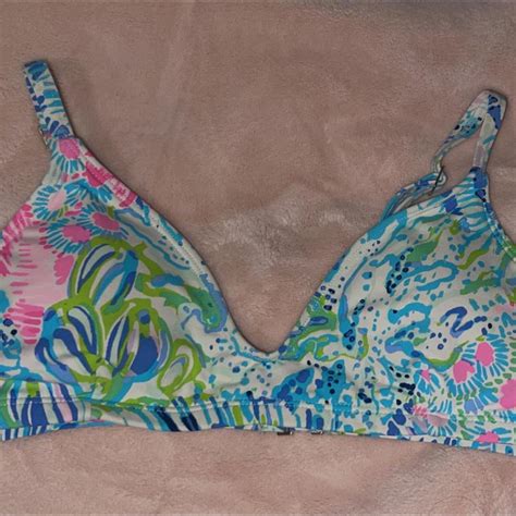 Lilly Pulitzer Bikini Top Worn Occasionally Great Depop