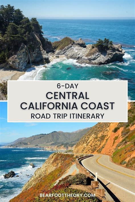 6 Day California Central Coast Road Trip Itinerary Artofit