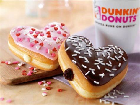 Dunkin Donuts San Valent N Rosquillas En Forma De Coraz N