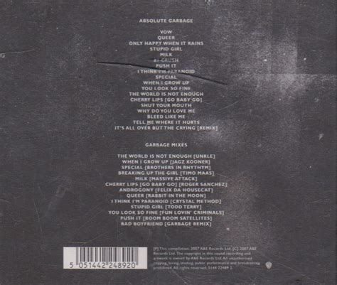 Absolute Garbage Cd