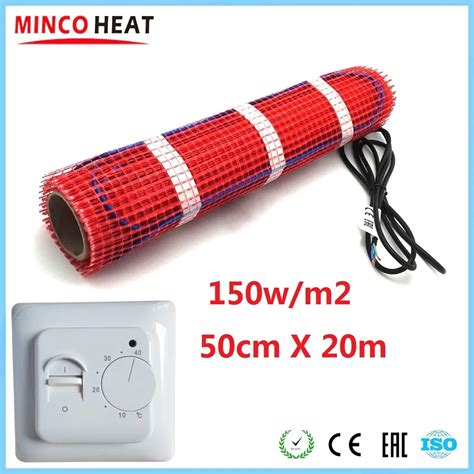 Minco Heat Cmx M M Electric Heater With Wifi Thermostat For