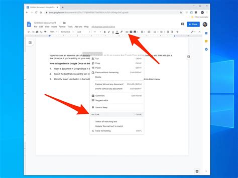 How To Hyperlink In Google Docs On Desktop Or Mobile To Add Clickable