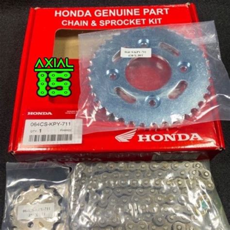 Honda Chain Set For XRM125 Genuine Lazada PH