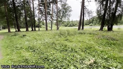 Hot Stranger Lost In The Woods I M Fucking Her Pussy While She Doesn T Notice Pretending To