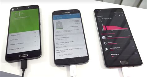Comparativa De Carga R Pida Entre El Oneplus Xiaomi Mi Y Samsung