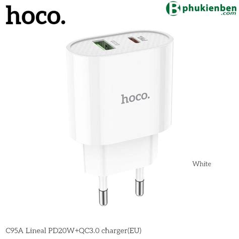 Củ sạc nhanh Hoco C95A 20W