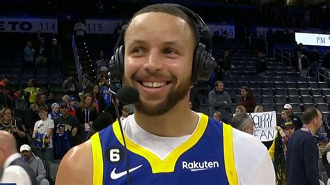 Steph Currys Hilarious Self Aware Quip After Breaking Wilt Chamberlain